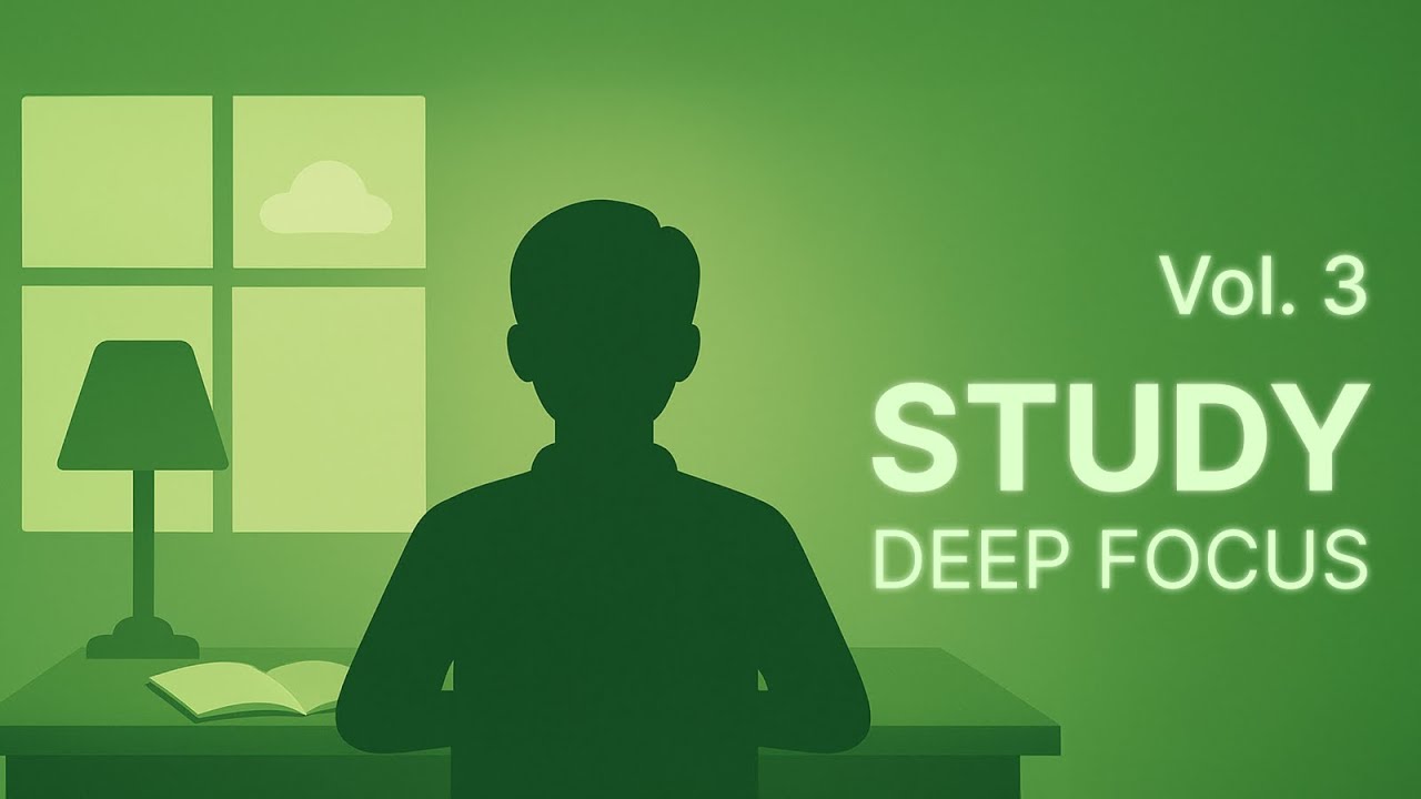 Study Ambience Music — Deep Focus for Productive Work & Learning (Vol. 3 • 1h 50m)