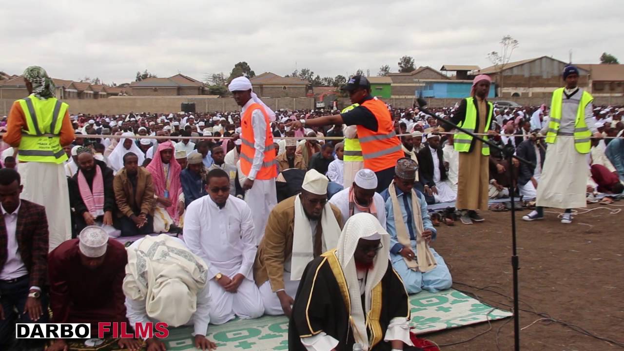 Tukashada salaada ciida Nairobi xaafada islii Sh Maxamed Cabdi Umal 12 09 2016