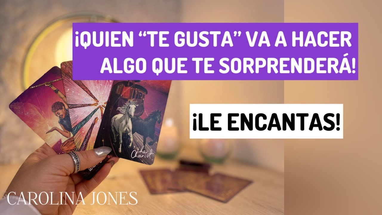 🕉️ ¡QUIEN “TE GUSTA” VA A HACER ALGO QUE TE SORPRENDERÁ! ¡LE ENCANTAS! 🕉️ #tarot  #tarotreading