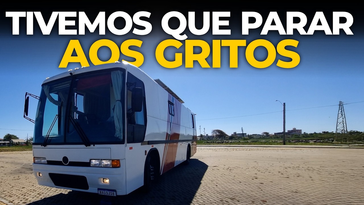 UM GRITO QUE NOS ASSUSTOU! PARAMOS O MOTORHOME EM UMA RUA SEM SAÍDA!
