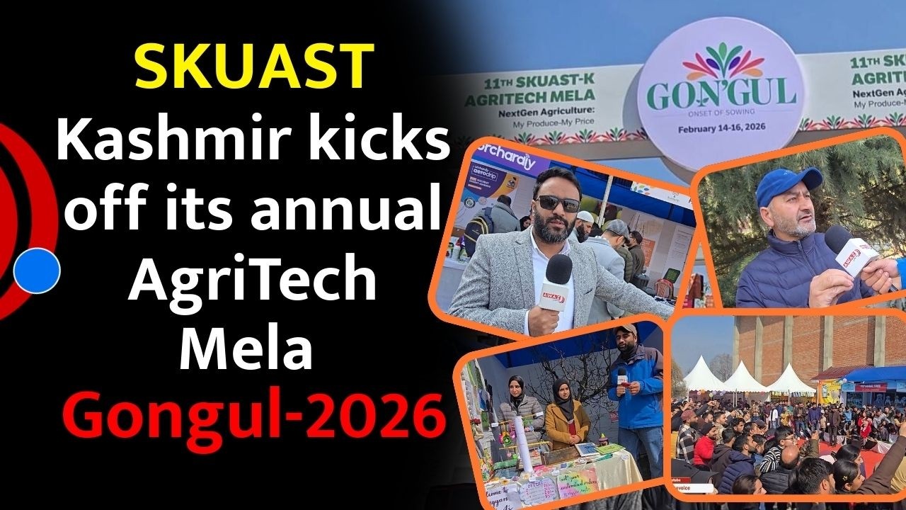 SKUAST Kashmir kicks off its annual AgriTech Mela ‘Gongul-2026