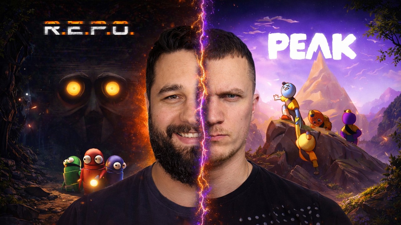 ВОРУЕМ АРТЕФАКТЫ И ВЗБИРАЕМСЯ НА ГОРУ (КООП) | R.E.P.O. and PEAK