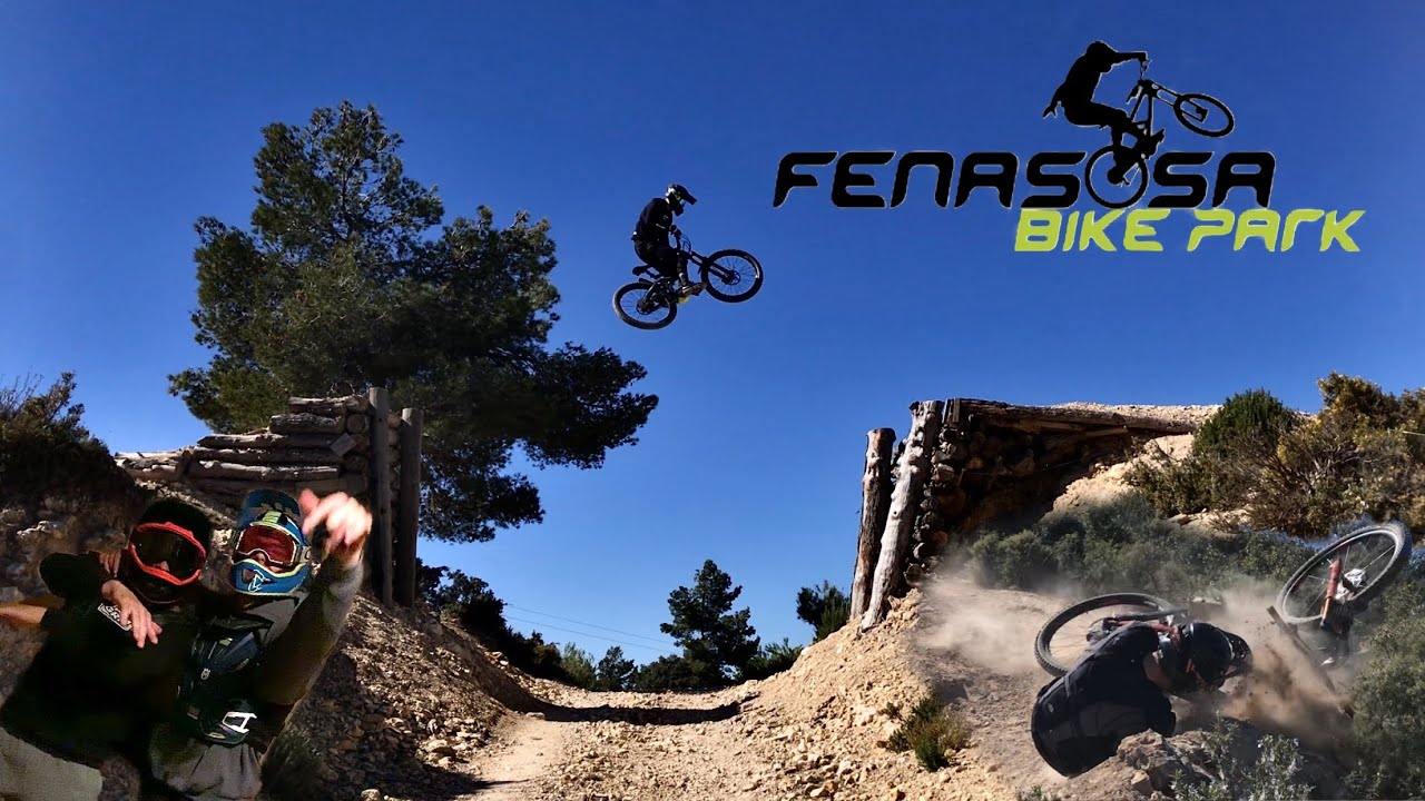 VLOG LA FENASOSA BIKE PARK (DOWNHILL MTB, FREERIDE Y ENDURO) ALICANTE FAILS