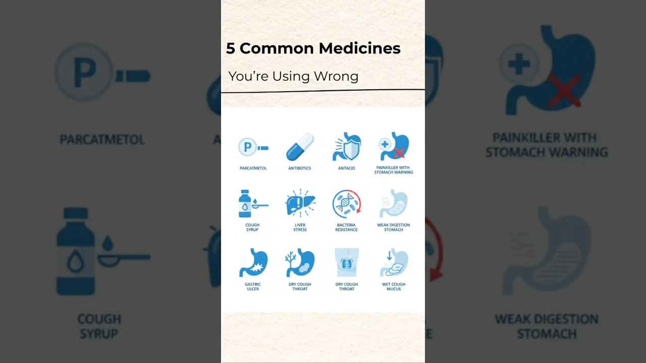 Stop Using These Medicines WRONG ❗ 5 Big Medical Mistakes ! 