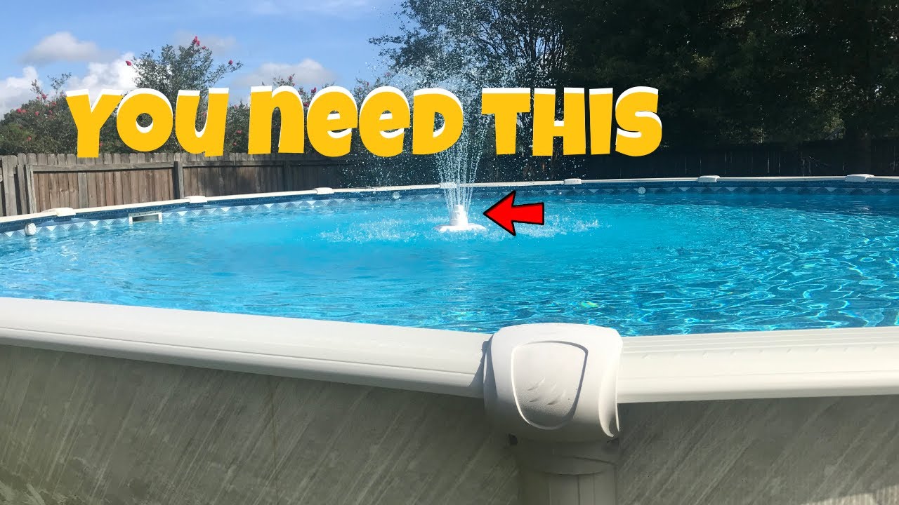 Top 5 Things You Need for Your Above Ground Swimming Pool