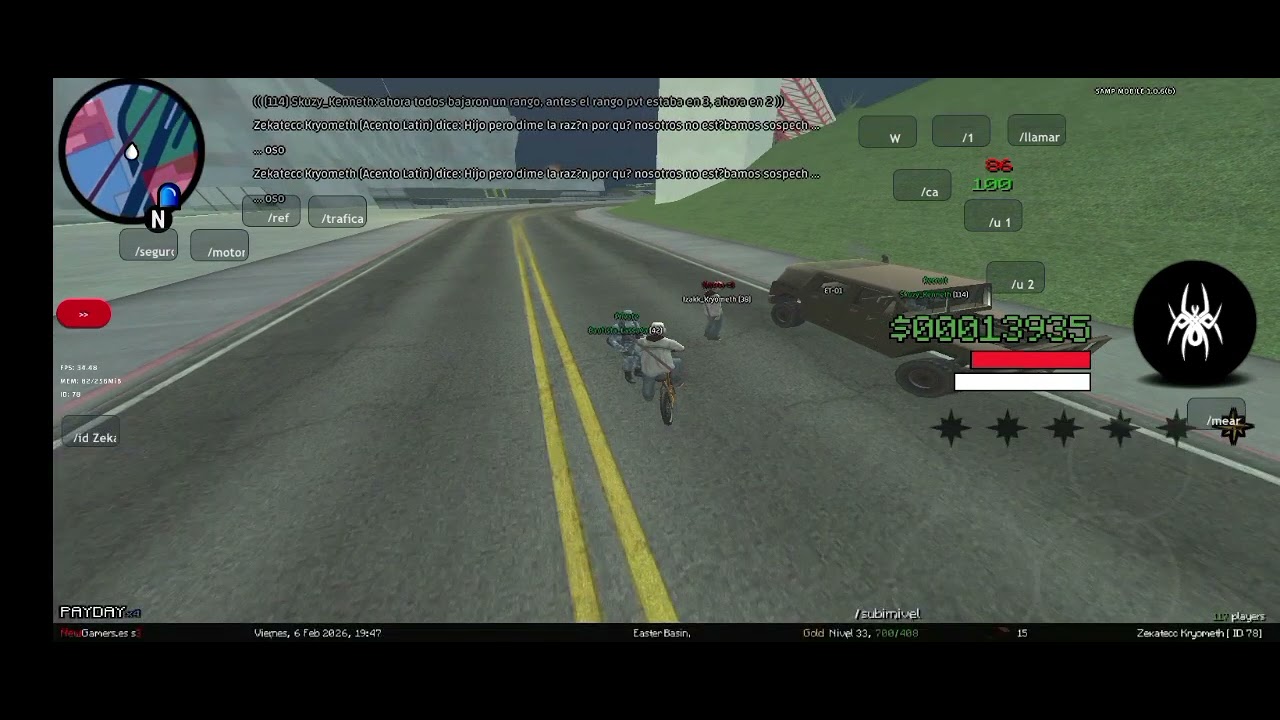 PVT y Enlisted patrullando / Parada sin motivo 