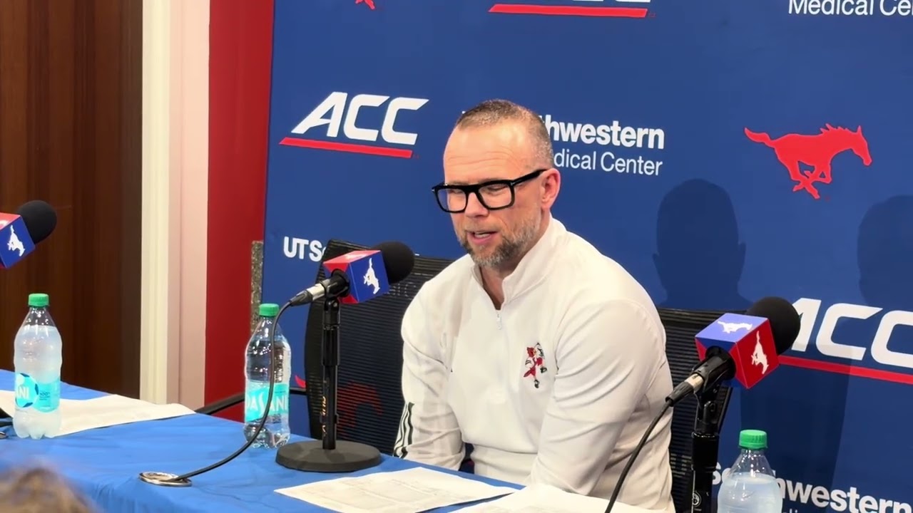 Louisville coach Pat Kelsey after losing to SMU