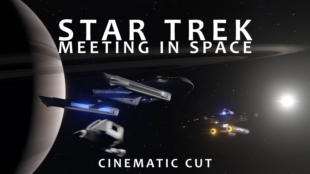 STAR TREK - meeting in space [4K cinematic cut] #startrekfan #fanfilm