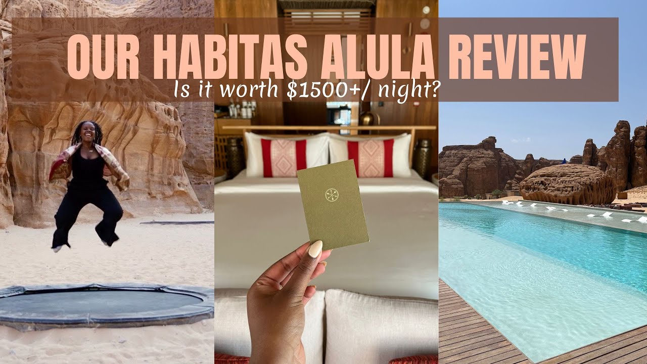 Inside This $1500/Night Luxury Desert Resort in Saudi Arabia🇸🇦