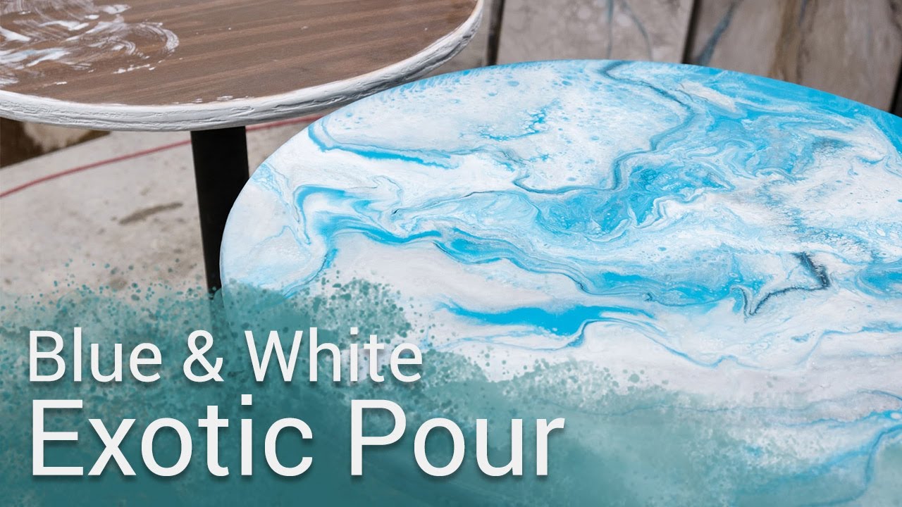 Thrift Shop Table Pt. 2: Blue and White Exotic Pour
