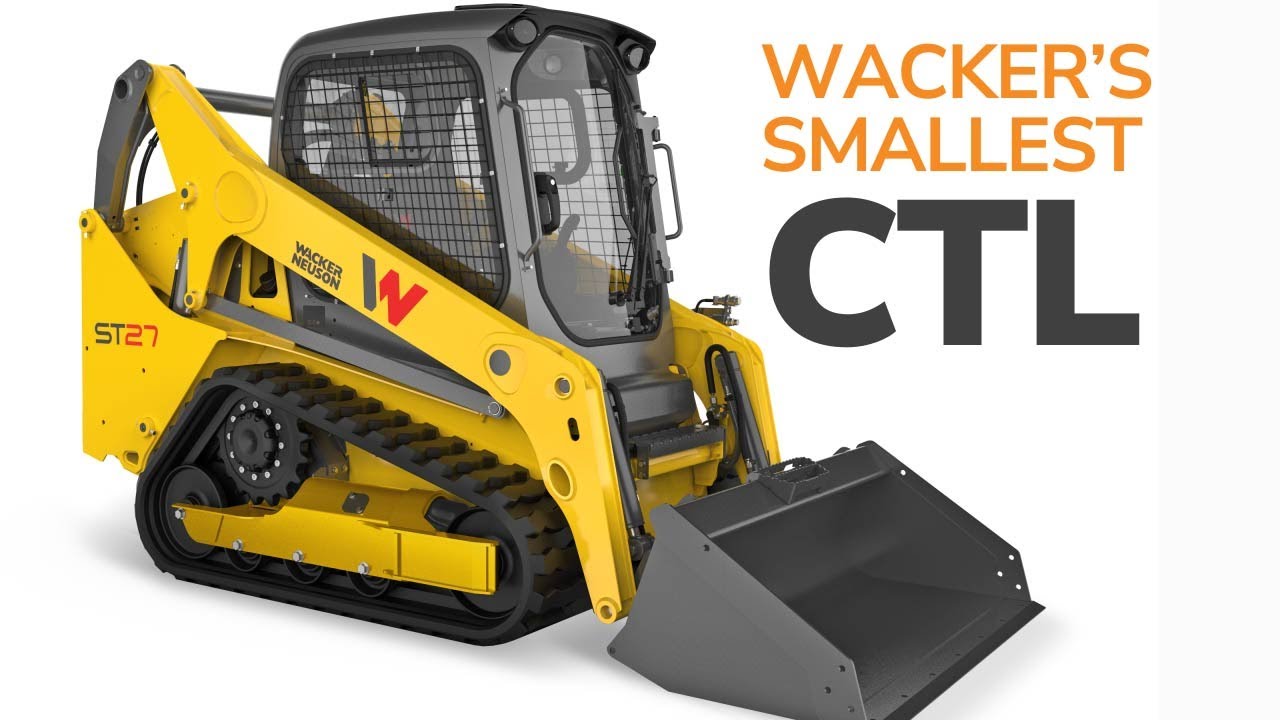 Wacker Neuson Unveils Its Smallest CTL, the ST27
