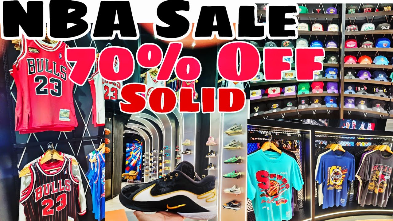 50-70% Off Sale NBA Store Shoes  Jerseys and Merch