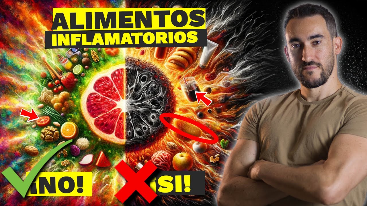 ¿ALIMENTOS INFLAMATORIOS O NO? Desmontando Mitos Alimentarios 🍽️