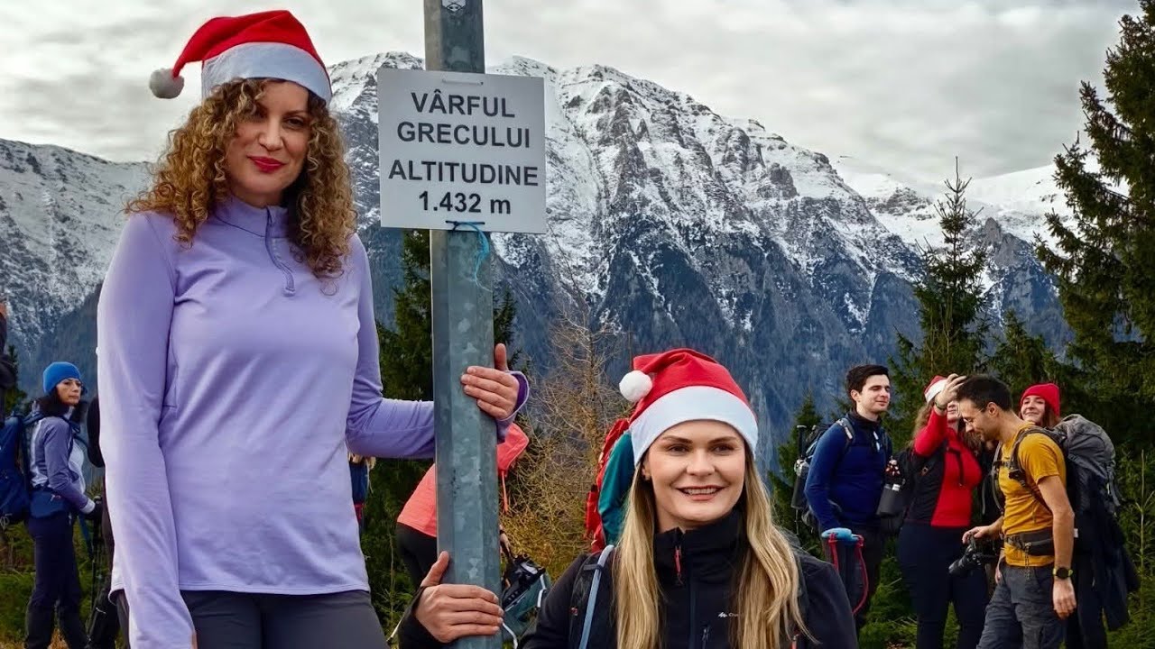 AZUGA 950 m - vf. GRECULUI 1432 m - cab. DIHAM 1320 m - GLĂJĂRIE 1000 m - cab. MALĂIEȘTI 1720 m