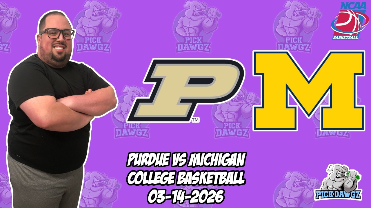 Матч Purdue против Michigan 15 марта 2026 года: бесплатные прогнозы и ставки на студенческий баск...
