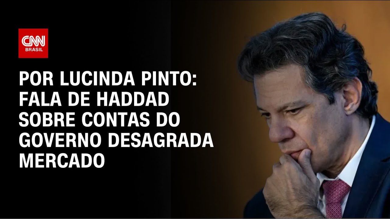 Análise: Fala de Haddad sobre contas do governo desagrada mercado | CNN PRIME TIME