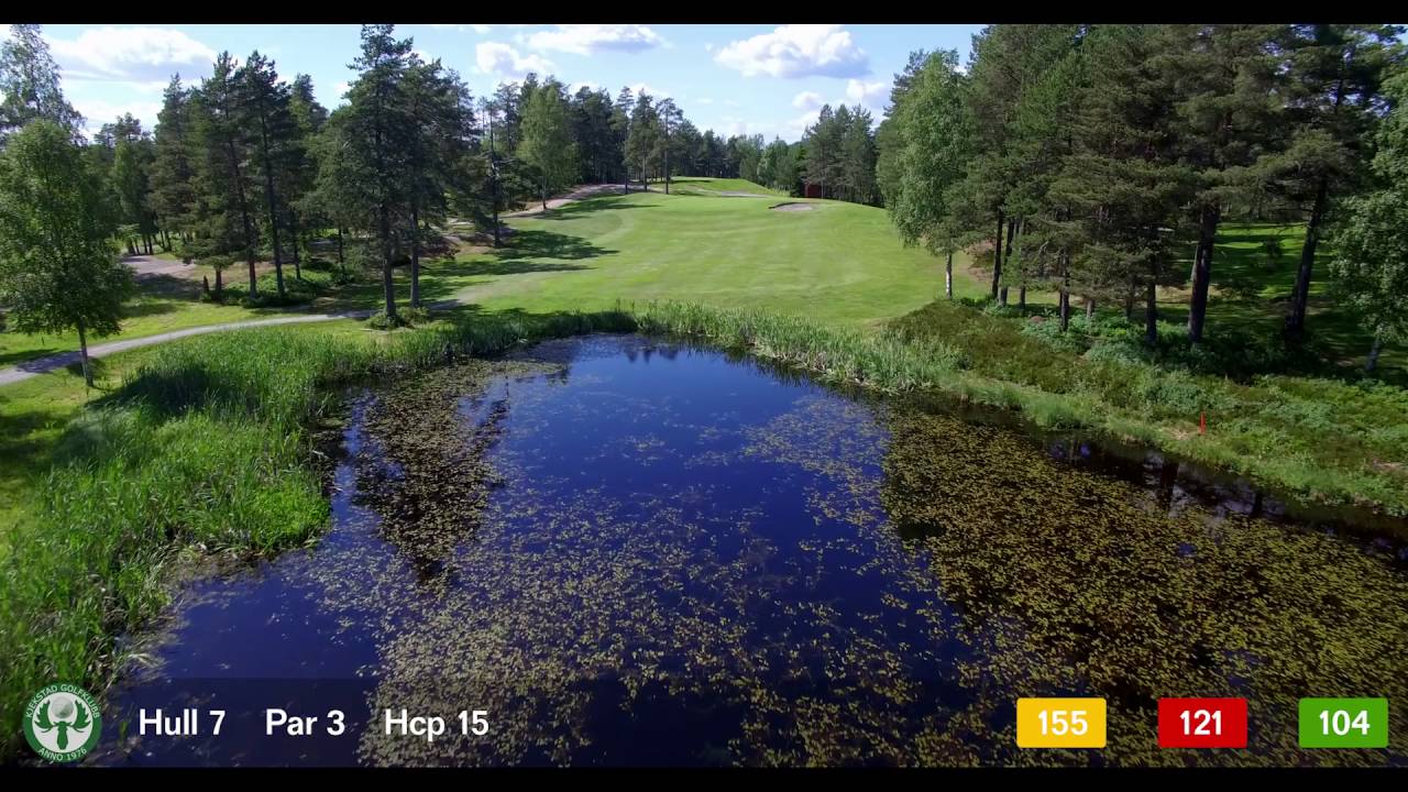 Flyover - Kjekstad Golfklubb - Hull 7