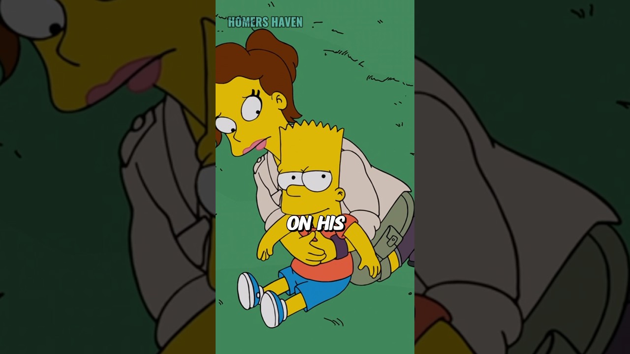 What Happens When Bart Has A Crush On His Teacher? #thesimpsons