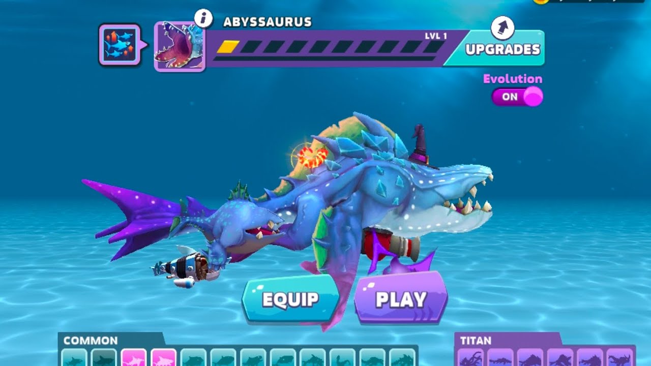 Shark Evolution Game playing With monster shark Dangerous Gameplay Monster Shark Playing 