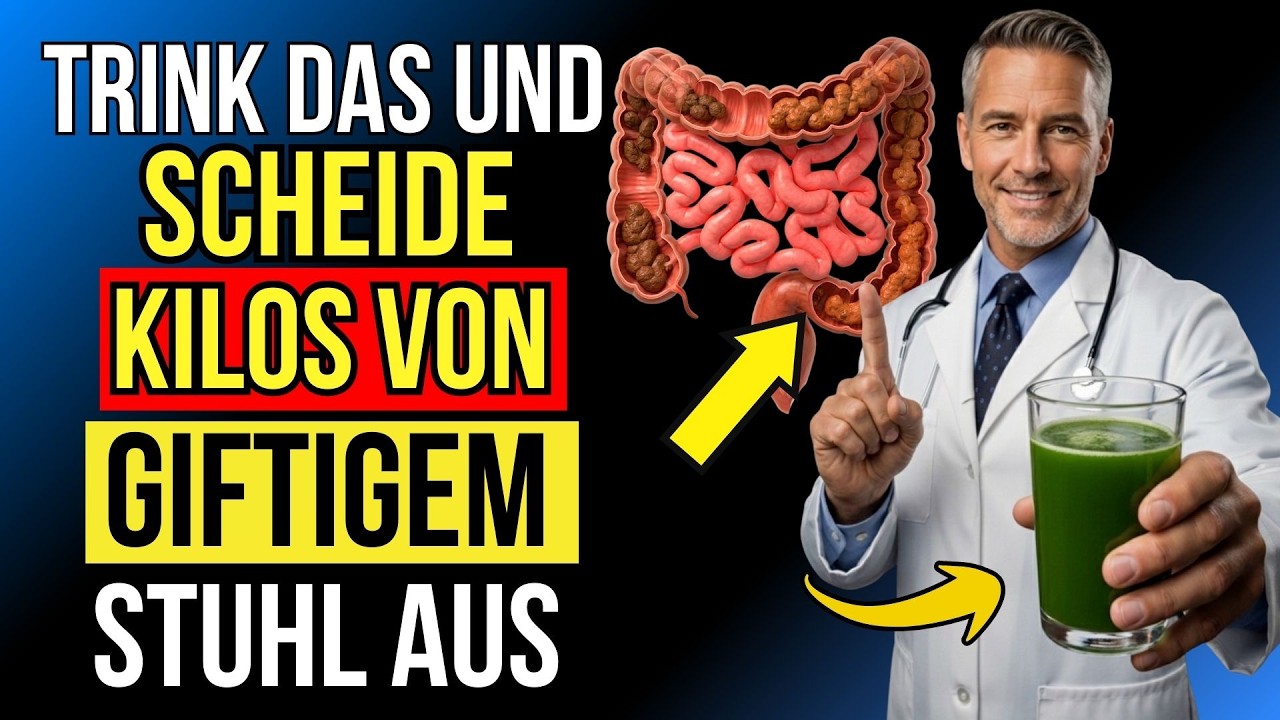 Dieses geheime Getränk reinigt den DARM von Gasen und Ablagerungen besser als jedes Medikament