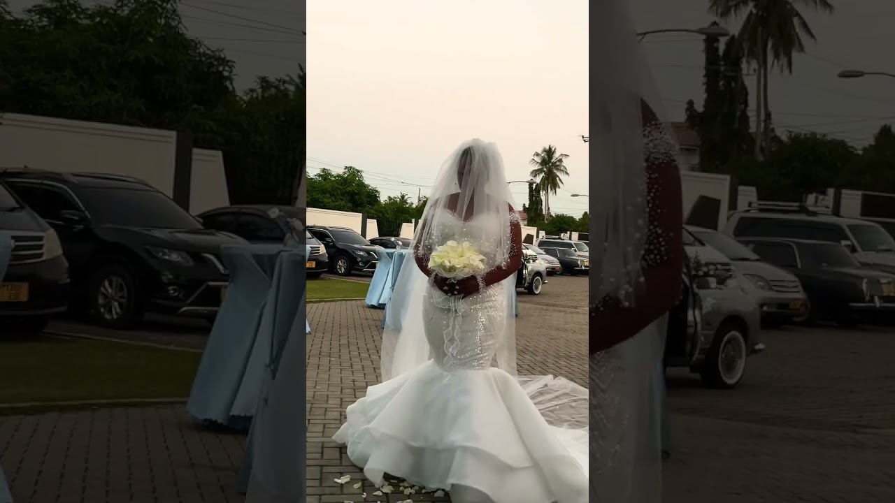 The walk that leads to a lifetime of love♾️🤍 #KenyaSafariWedding #GardenWedding #Kenya