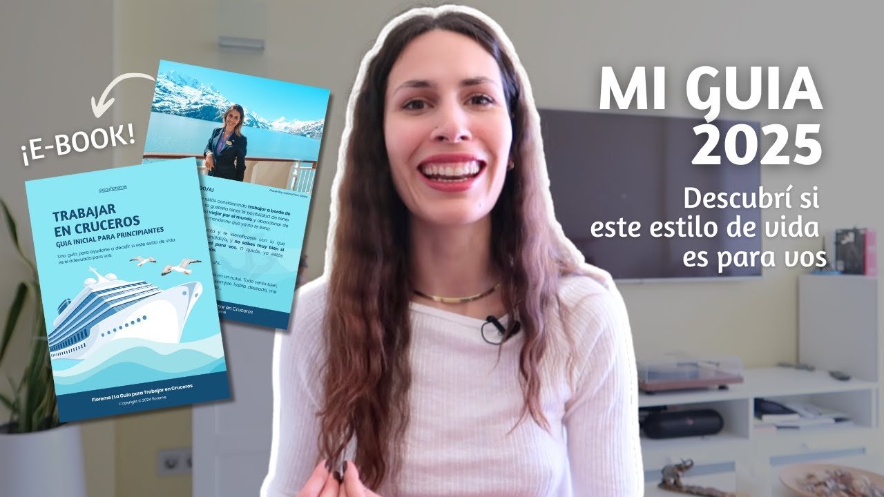 ¡Por Fin!: Lanzo mi Guía Inicial para Trabajar en Cruceros 🚢 (E-BOOK)