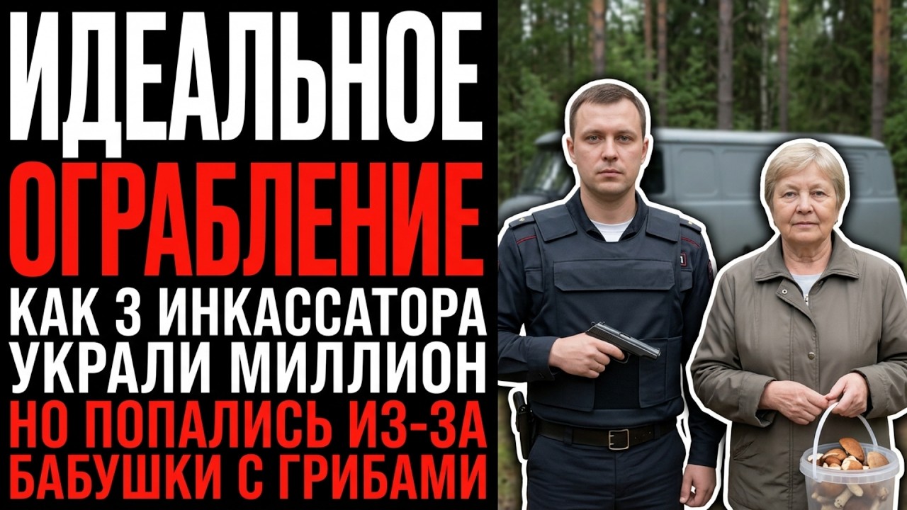 Три Инкассатора и ПОДСТАВА Века:  Случайная СВИДЕТЕЛЬНИЦА Сломала План Ограбления