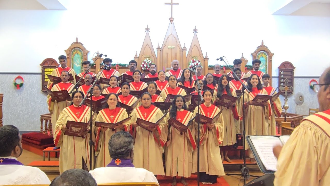 Tharangal Niranirayayi — sung by CSI Holy Trinity Church Choir, UC College, Aluva.