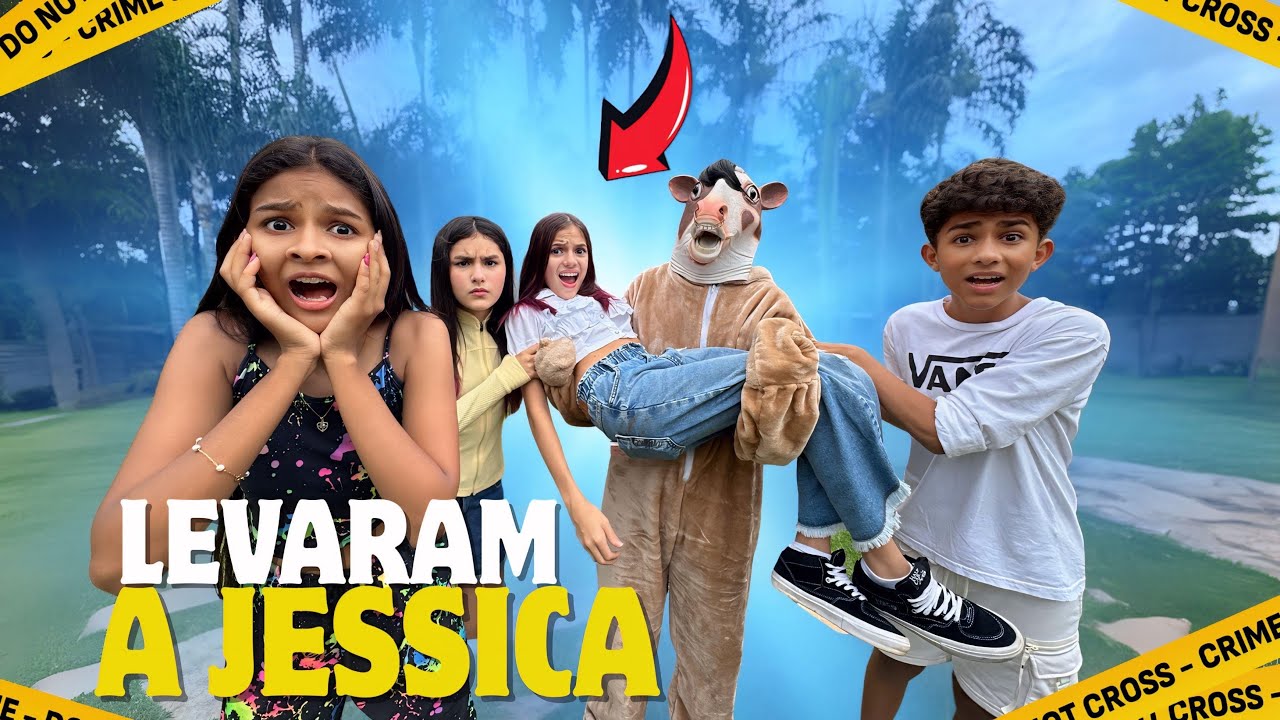 A VACA BRAVA LEVOU A JÉSSICA?*vamos tentar resgata-la!(feat: Jéssica Sousa e Louise)