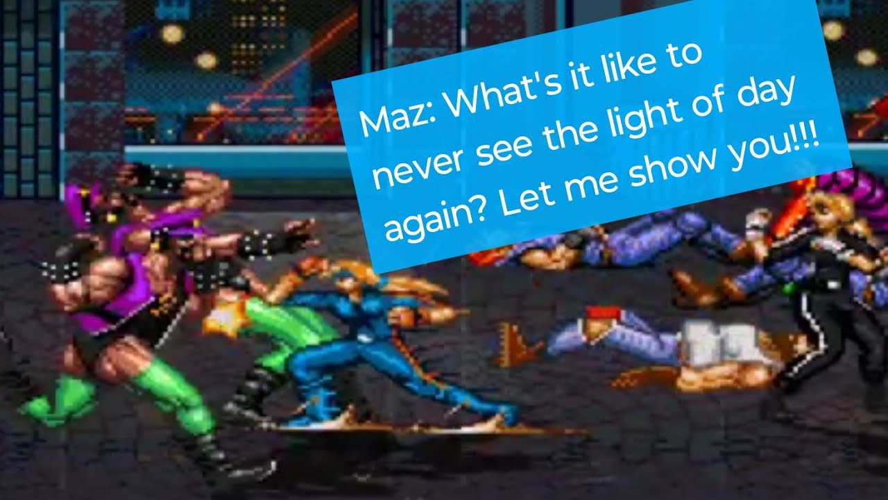Streets of rage remake V5.1 SoRMaker MOD - War Cry(Stage5~8)(CPU SETTINGS: Stupid/Maz&Maz/Mania)