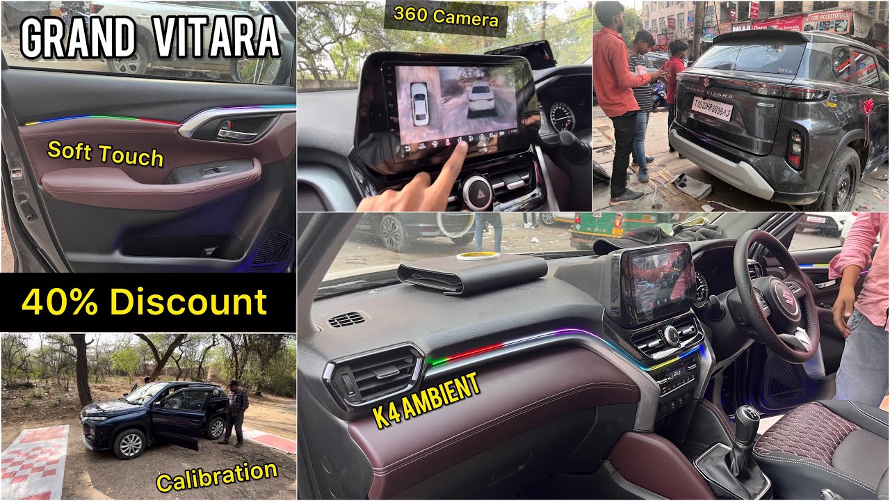 2023 Grand Vitara Sigma Base Model Modification 🔥 इसको देख कर Top Model भी शर्मा जाये