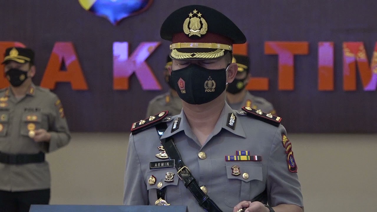 Kapolda Kaltim Pimpin Serah Terima Jabatan Kabid Dokkes dan Dua Kapolres
