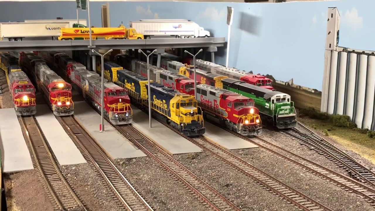 Santa Fe Hereford sub trains - 2020