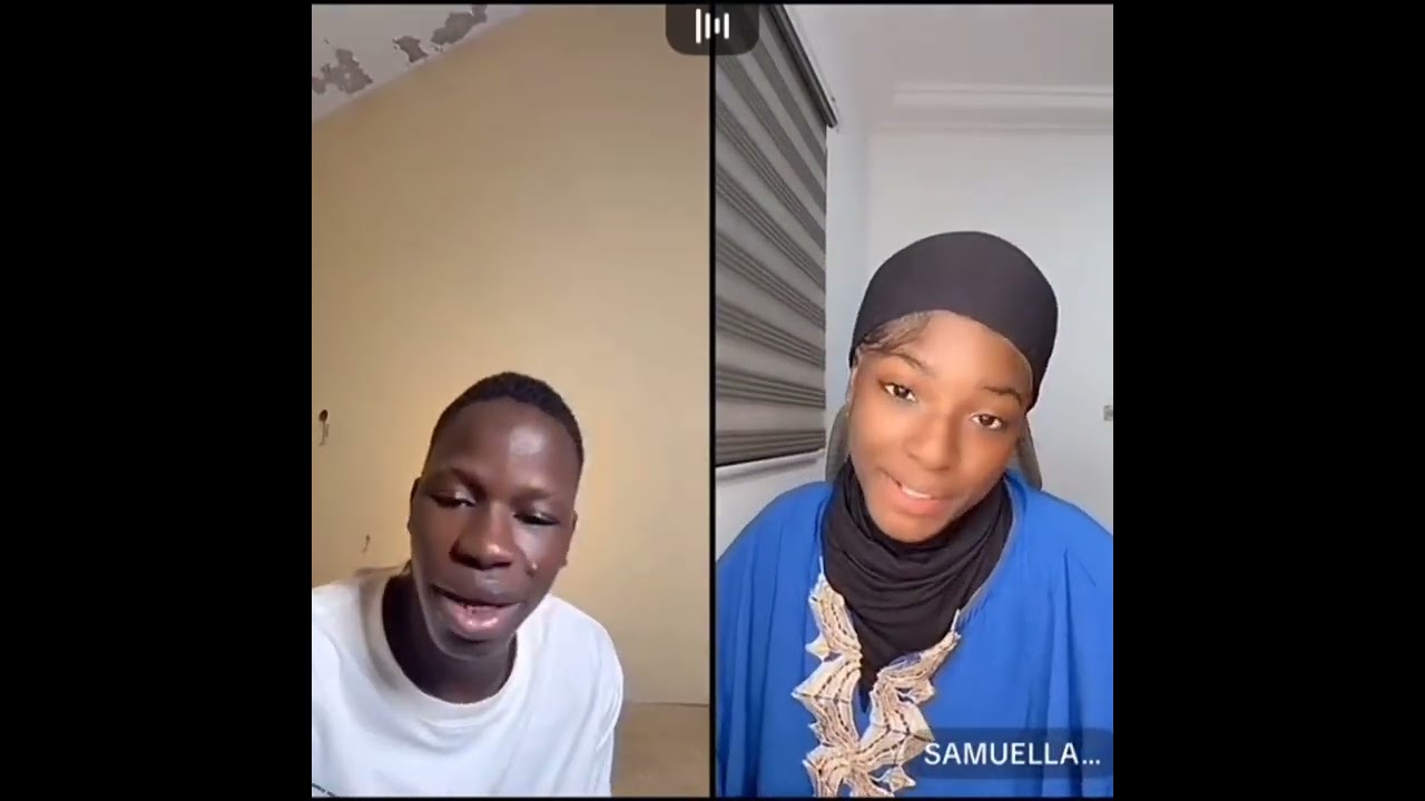 Kodda et samuella live suivez jusqu'à la fin 😂
