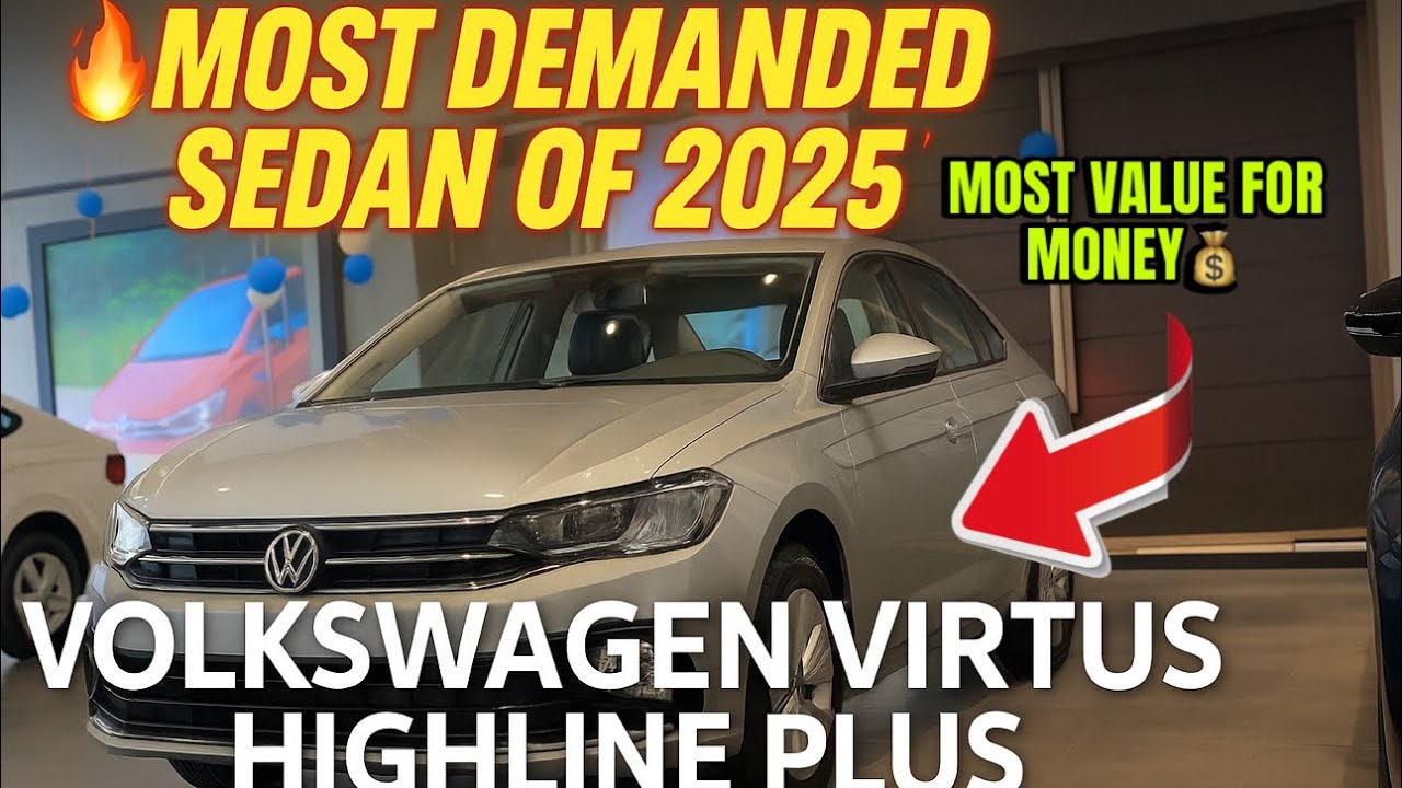 2025 New Volkswagen Virtus Highline Plus | Most Value For Money #volkswagen #virtus