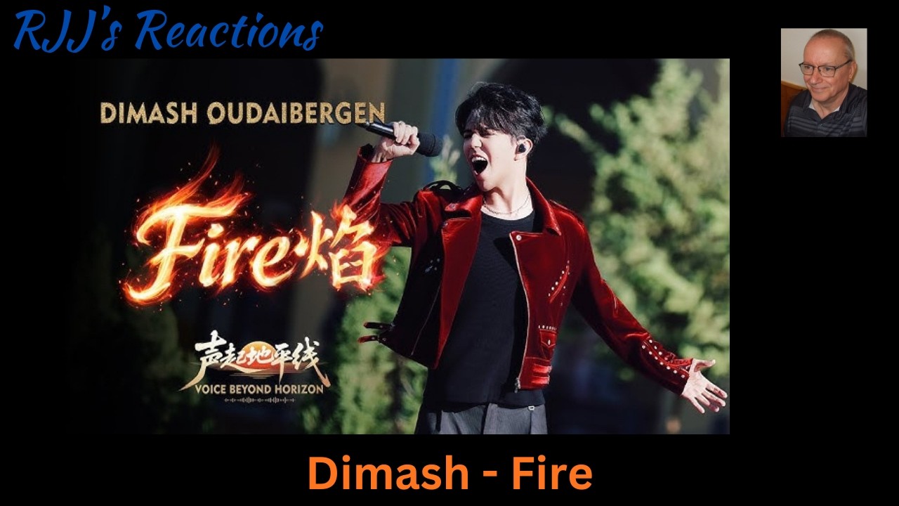 Dimash Qudaibergen  - Fire  (Live at Voice Beyond Horizon) 🇨🇦 RJJ's Reaction