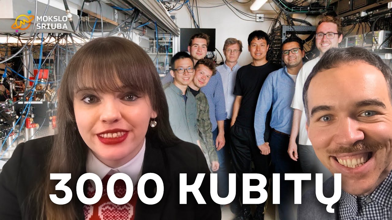 Kvantinių kompiuterių pažanga. Kaip veikia Harvardo fizikų sukurta 3000 kubitų sistema?