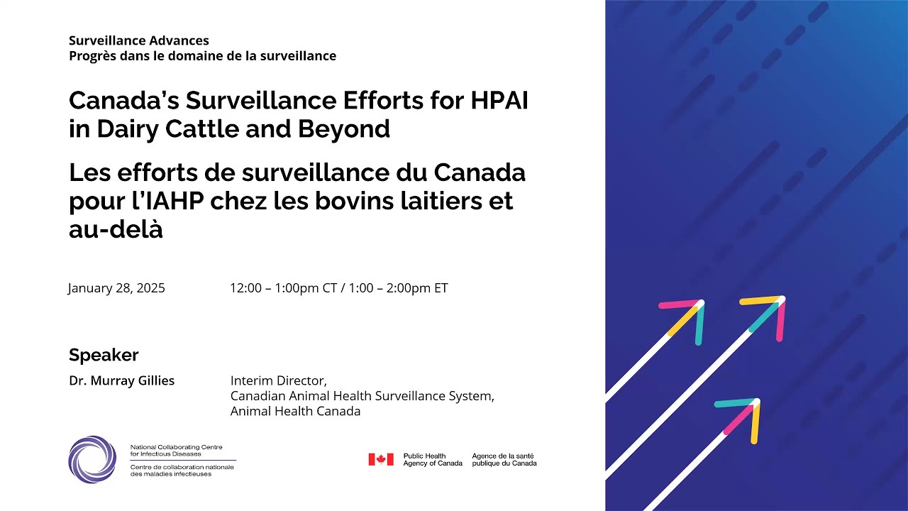 Canada’s Surveillance Efforts for HPAI in Dairy Cattle and Beyond