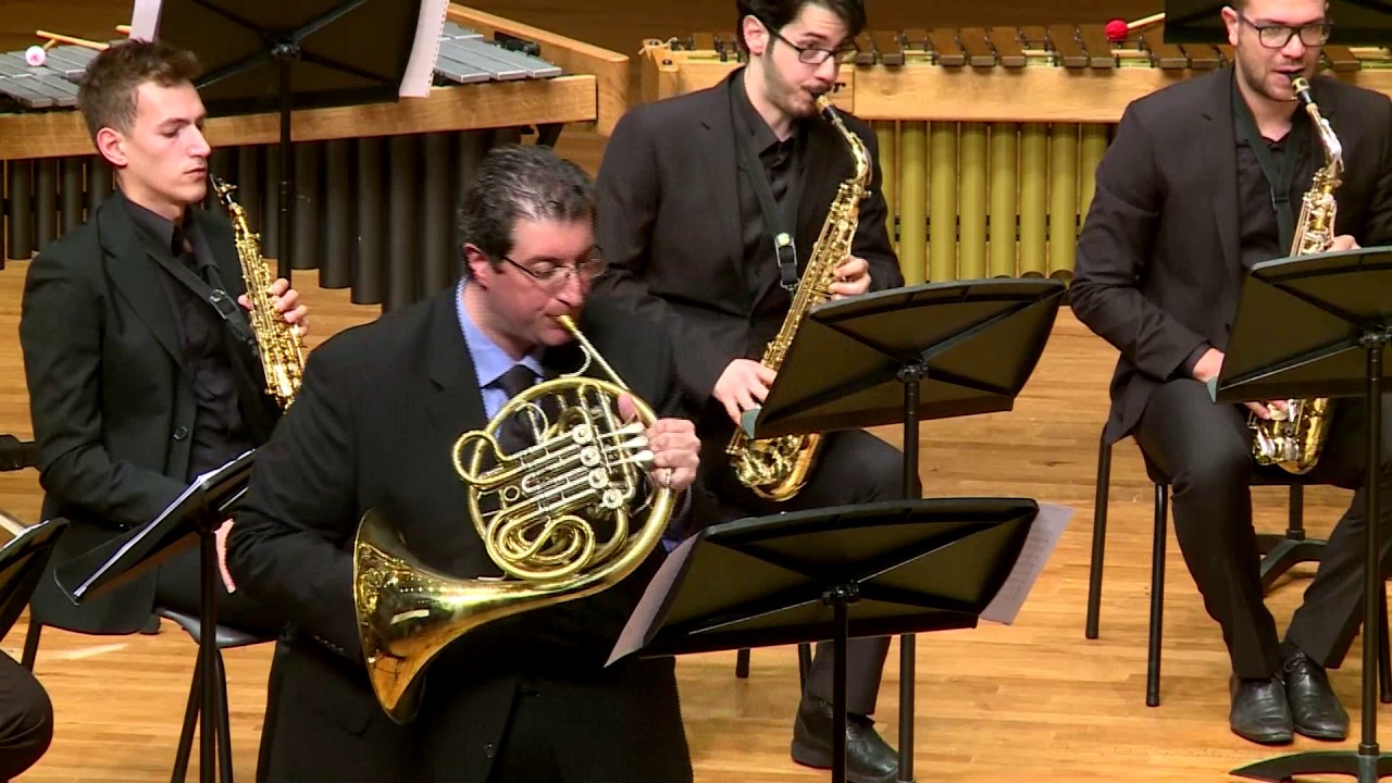 NovoSaxEnsemble,  - R.Miele horn (Teatro alla Scala)/A.Bolciaghi cond.- P. Dukas  Villanelle- Seoul