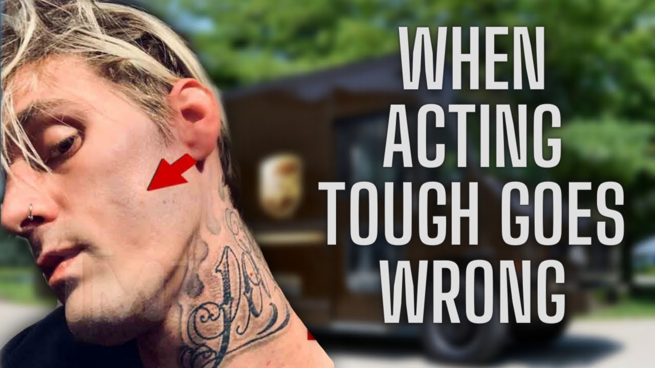 Aaron “Not So Scary” Carter vs UPS Driver/Boyfriend [hilarious throwback]