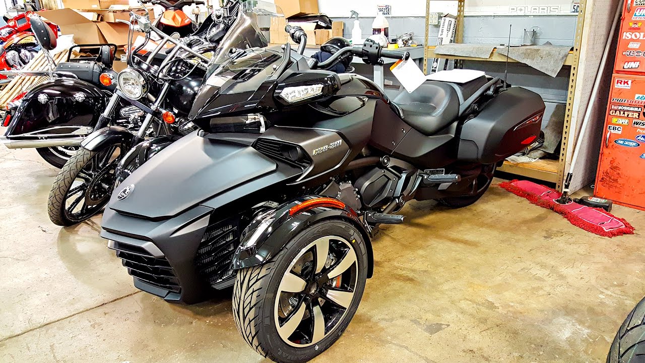 The 2017 Spyders are In!! - New Triple-Black F3-T!  | TheSmoaks Vlog_355