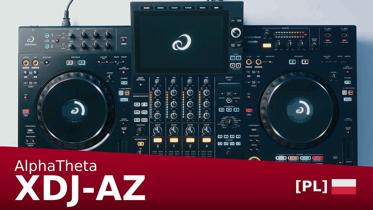 djproTV - AlphaTheta XDJ-AZ - polska recenzja / test