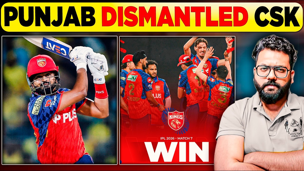 PBKS Chase 210 vs CSK: Shreyas Iyer Masterclass Explained | Punjab&rsquo;s Insane Run Chase Breakdown