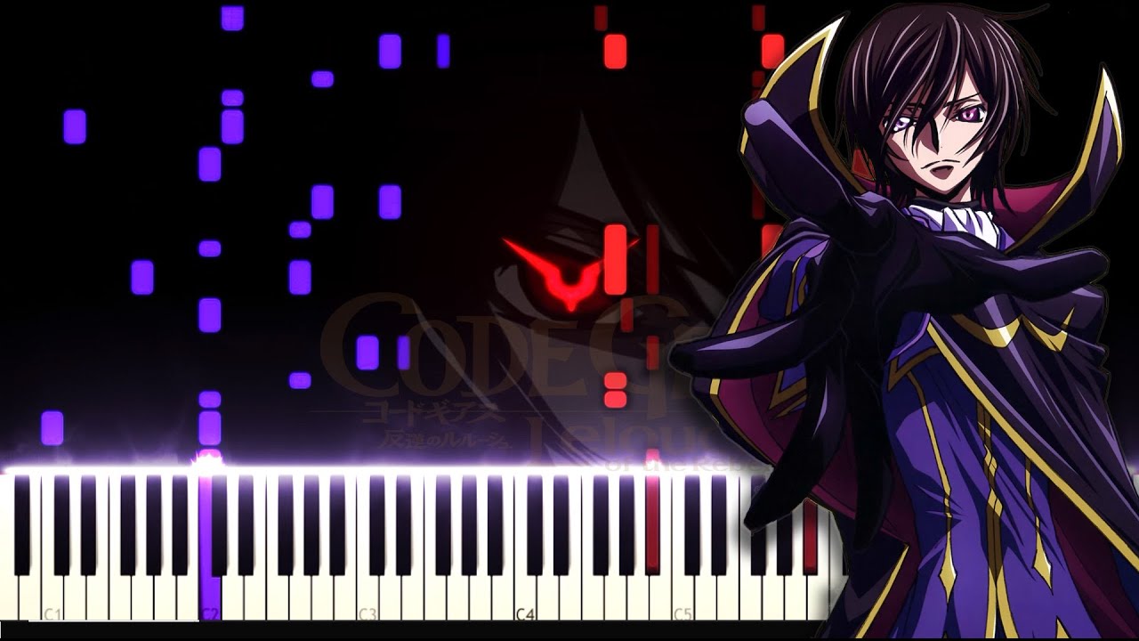 Waga Routashi Aku no Hana | わが﨟たし悪の華 - Code Geass R2 ED 2 [ Piano Tutotrial with Sheets ]