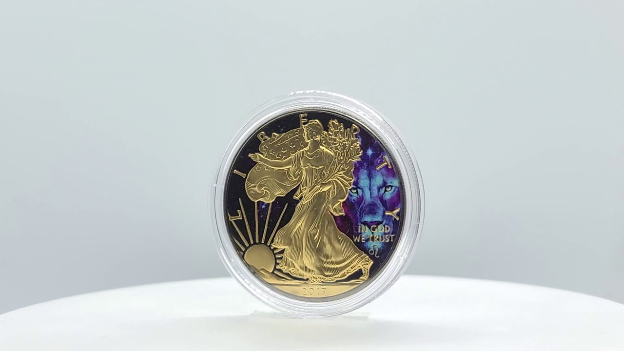 USA 1$ 2017 1 OZ SILVER ZODIAC SERIES 