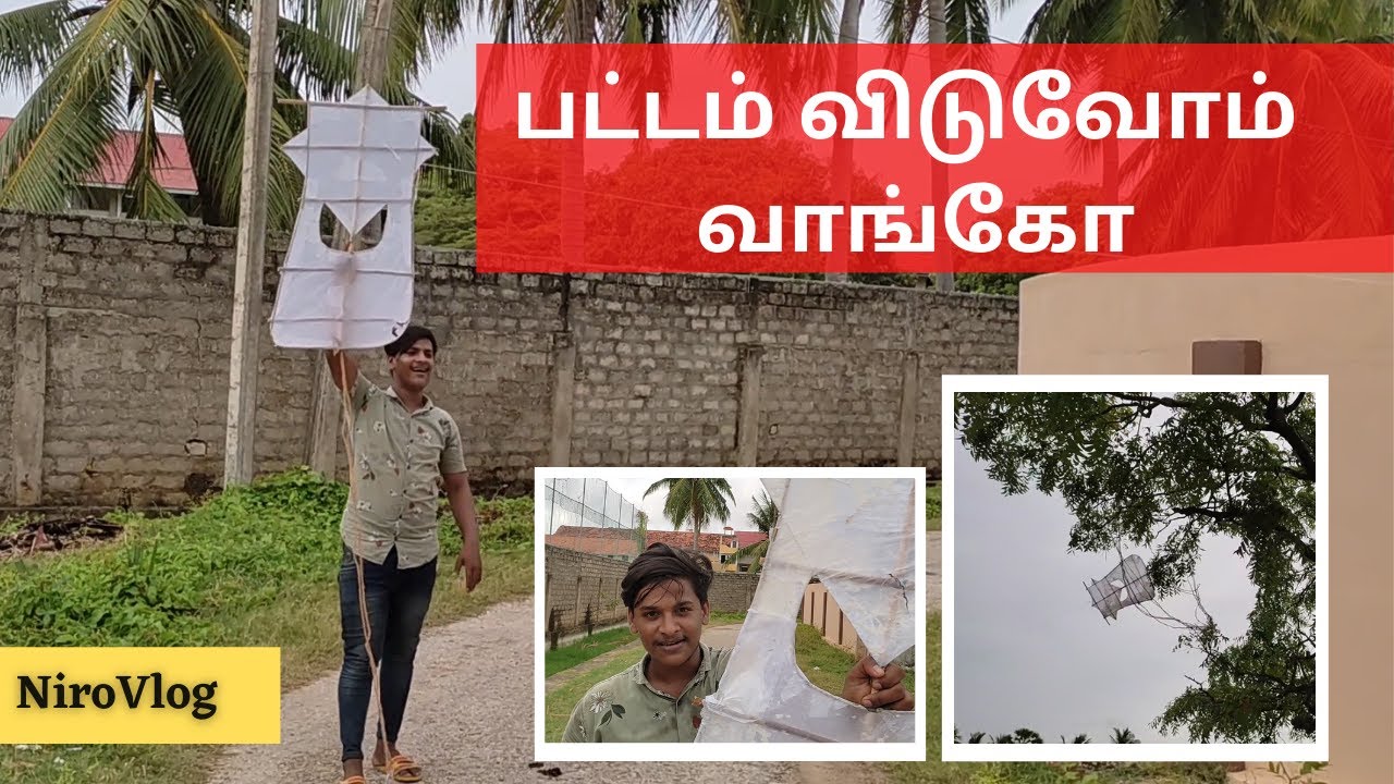 பட்டம் விடுவோம் வாங்கோ..|Kite fling Jaffna | NiroVlog