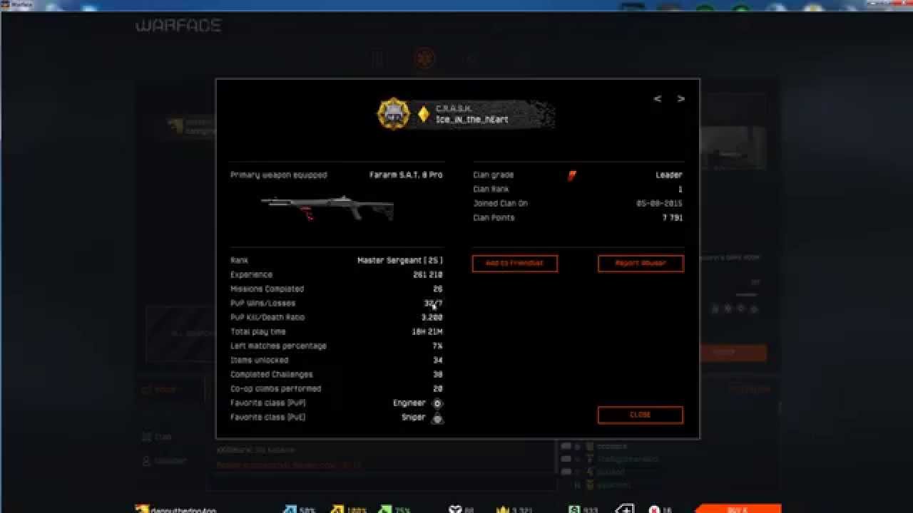 BEST SKILLS  ON WARFACE 3.200 KILL DEATH RATIO
