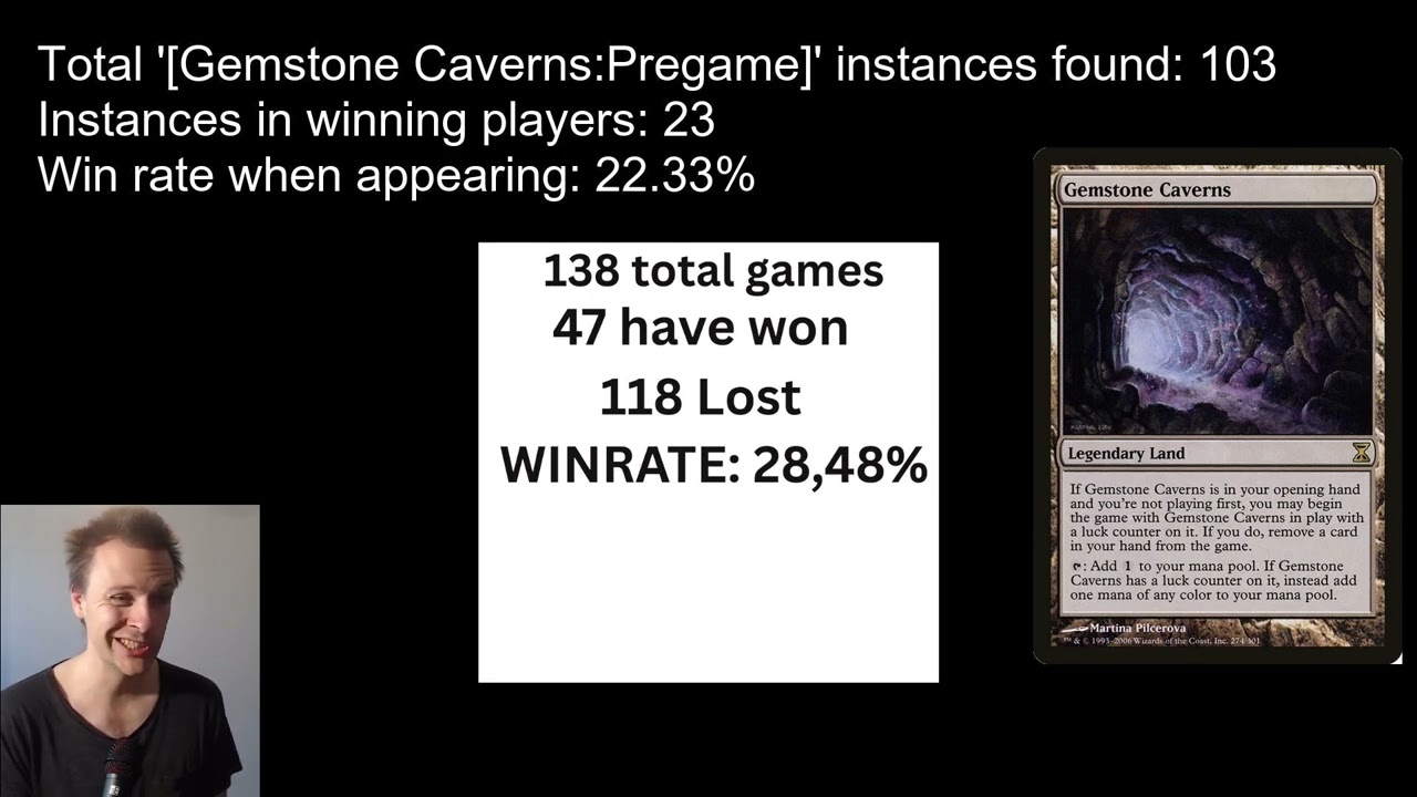 should we cut gemstone caverns from our decks