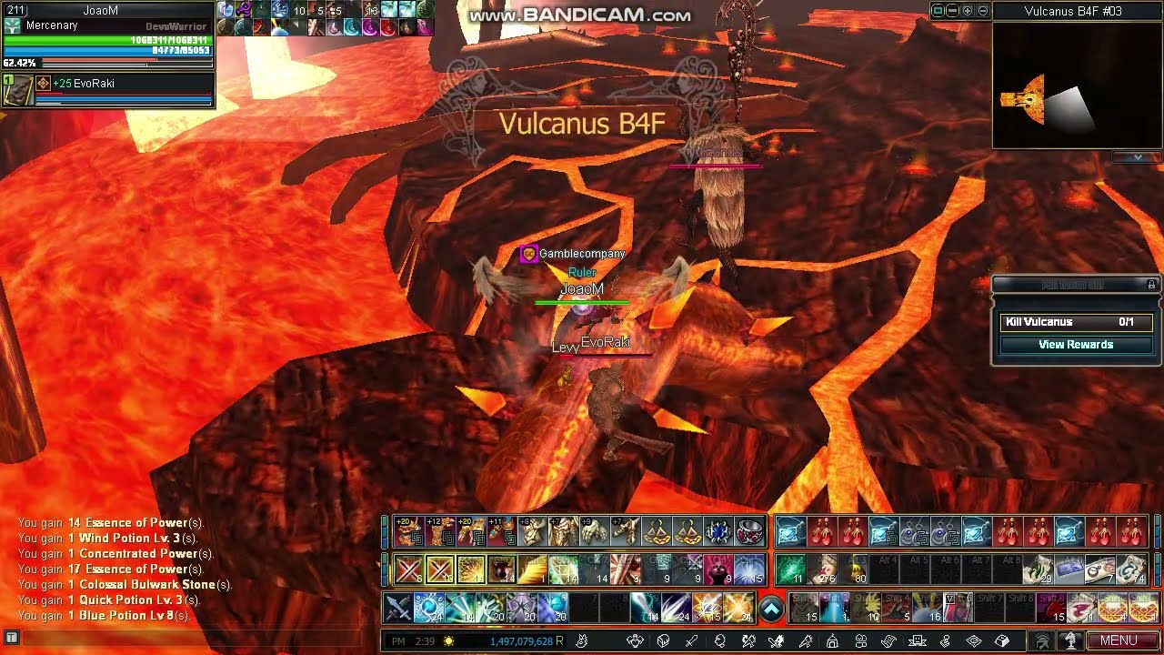 Mercenary 211 Vulcanus Normal (Rappelz Play2Bit)