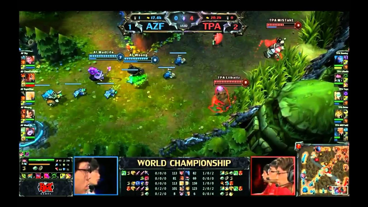 League of Legends World Championship 2012 Final Match and ceremony.
